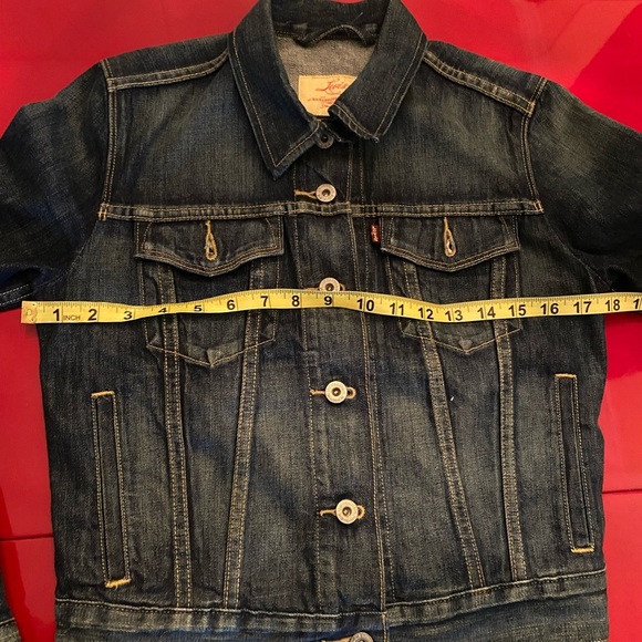 Levi's Original Women’s button down Jean Jacket Size S - Picture 8 of 8